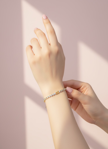 צמיד עם אחריות לשנתיים על הצבע