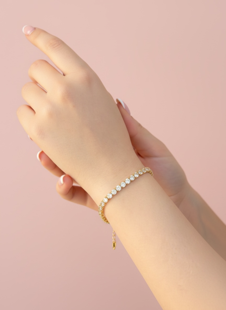 צמיד עם אחריות לשנתיים על הצבע