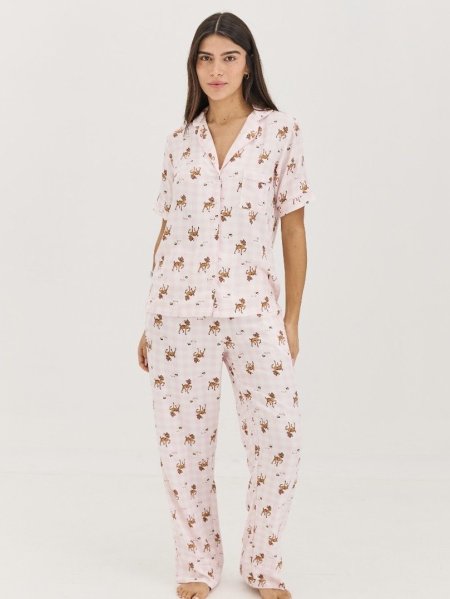 סט פיגמה מכופתרת intima