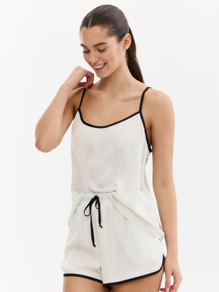 סט פיג’מה סאטן אמלי