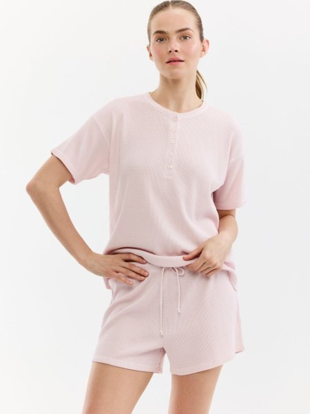 סט פיג’מת וופל מארז מתנה