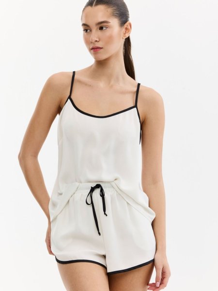 סט פיג’מה סאטן אמלי