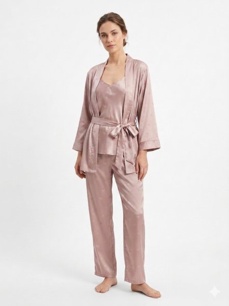 סט פיג׳מה 3 חלקים touch line