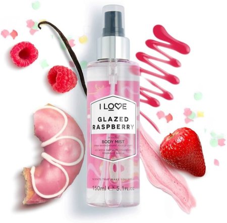 I LOVE SCENTS Glazed Raspberry Body Mist
