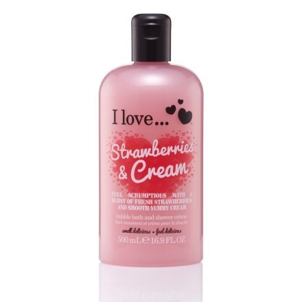 תחליב רחצה Strawberries & Cream Bath Shower creme