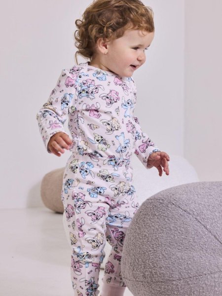 סט פיג’מה STITCH & ANGEL 100%cotton
