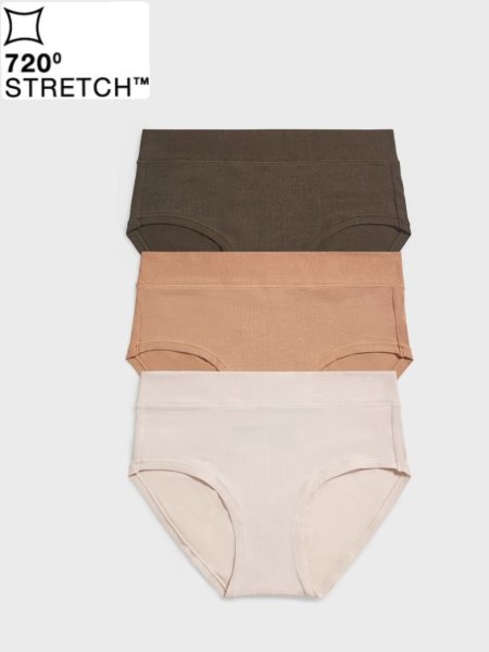 מארז 3 תחתוני היפסטר 720 STRETCH