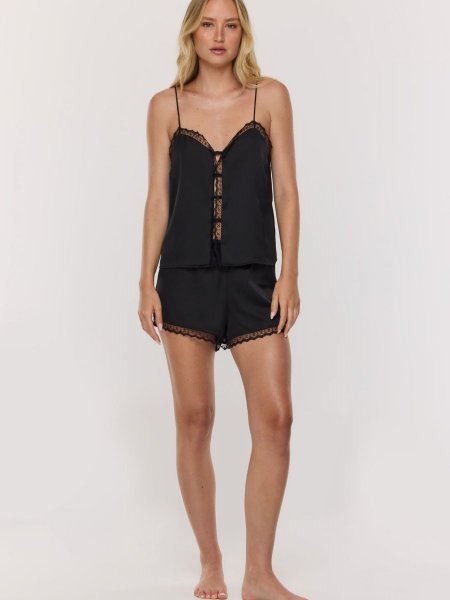 סט בייבידול סאטן נוי