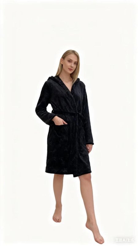 חלוק קטיפה ארוך ‏Emily