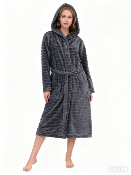 חלוק קטיפה ארוך ‏Emily