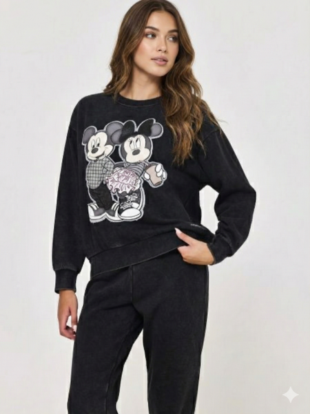 סט פיג’מה פוטר במראה ווש MICKEY & MINNIE