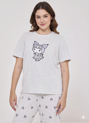 סט פיג’מה וופל KURUMI